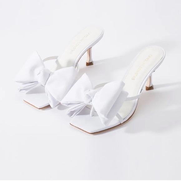 NWOT Caroline Constas Whit Sandal, White - Picture 1 of 5